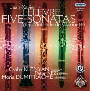 Lefevre: Five Sonatas from Methode de Clarinette