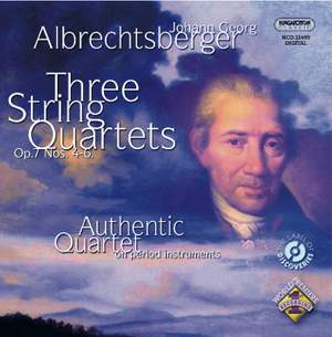 Albrechtsberger: Three String Quartets