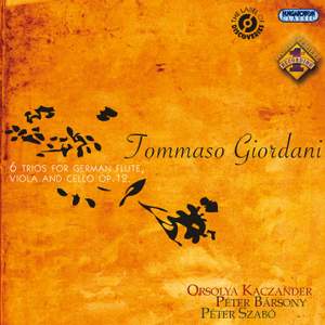 Giordani, T: Trios (6) for Flute, Viola & Cello, Op. 12