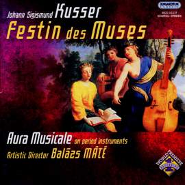 Kusser: Festin des Muses, Volume 1