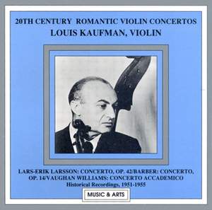 20th Century Romantic Violin Concertos