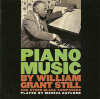 Piano Music by William Grant Still