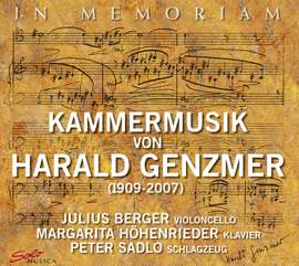 Genzmer, Harald/Julius Berger/Peter Sadlo: In Memoriam: Chamber Music of Genzmer