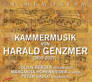Genzmer, Harald/Julius Berger/Peter Sadlo: In Memoriam: Chamber Music of Genzmer