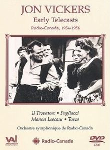 Jon Vickers: Early Telecasts (1954-56)