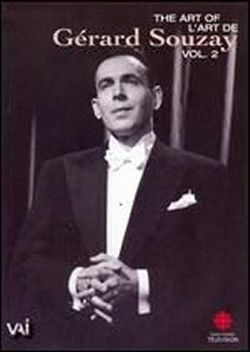 The Art of Gerard Souzay, Vol.2 - VAI: DVDVAI4360 - DVD