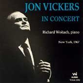 Jon Vickers in Concert (New York, 1967)