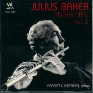 Julius Baker in Recital, Vol. 2