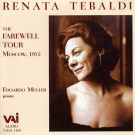 Renata Tebaldi: Farewell Recital, Moscow 1975