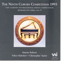 Van Cliburn Competition Vol. 9 (1993)