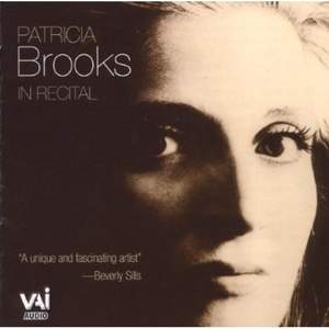 Patricia Brooks in Recital