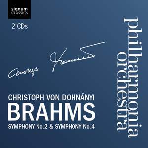 Brahms - Symphonies Nos. 2 & 4 Product Image