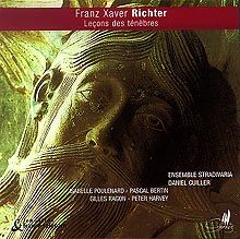 Richter, F X: Leçons des ténèbres (The Lamentations of Jeremiah)