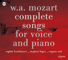 Mozart: Complete Songs for Voice and Piano