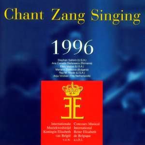 Queen Elisabeth International Music Competition of Belgium. Singing 1996