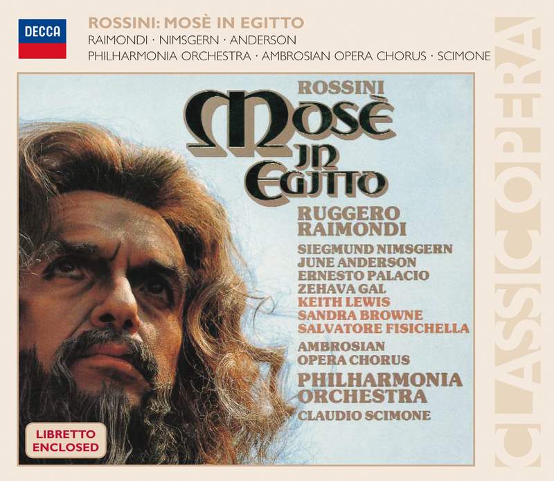 Rossini: Mosè in Egitto - C Major: 735308 - DVD Video