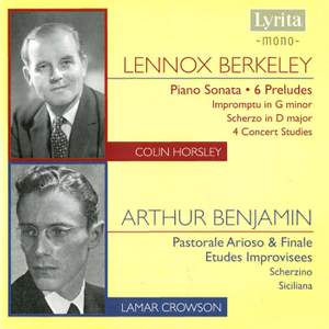 Berkeley & Benjamin - Piano Music