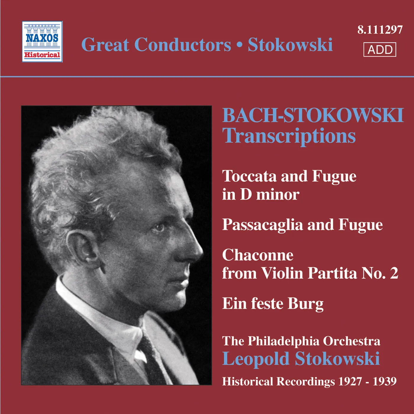 Bach/Stokowski - Transcriptions Volume 1 - Naxos: 8111297 - CD or