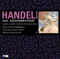 Handel Edition Volume 7 - Saul, Alexander's Feast, etc.