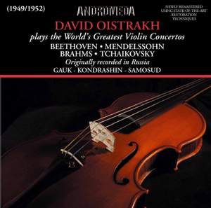 David Oistrakh plays Violin Concertos