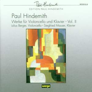 Hindemith - Works for Cello & Piano Vol. 2