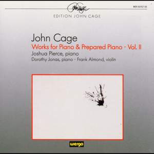 Cage - Works for Piano & Prepared Piano - Vol. II Product Image