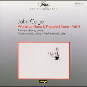 Cage - Works for Piano & Prepared Piano - Vol. II