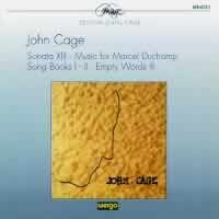 Cage: Sonata for Prepared Piano, Music for Marcel Duchamp