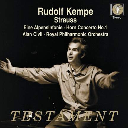 Strauss - Horn Concerto & Eine Alpensinfonie - Testament: SBT1428