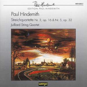 Hindemith: String Quartets Nos. 3 & 5