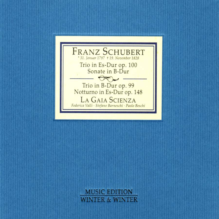 Schubert: Music for Piano Trio - Winter & Winter: 9100182 - 2 CDs ...