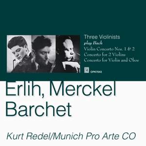 Three Violinists Play Bach