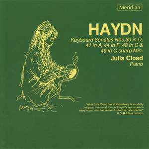 Haydn: Piano Sonatas Nos. 39, 44 & 49