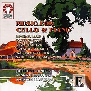 Romantics in England – Music for Cello & Piano