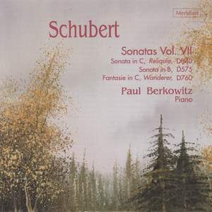 Schubert: Piano Sonata No. 15 in C major, D840 'Reliquie', etc.