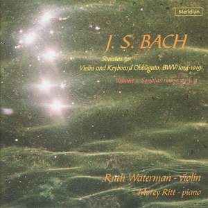 J.S.Bach: Sonatas for Violin & Keyboard Obbligato (Vol. 1)