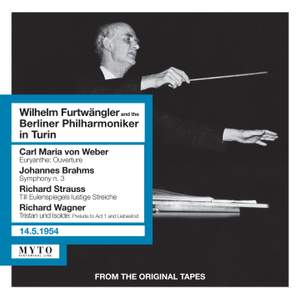 Wilhem Furtwängler conducts Weber, Brahms, Strauss & Wagner
