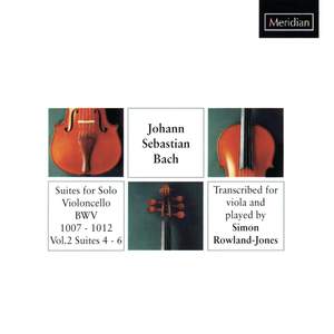J. S. Bach Suites For Solo Violoncello (Vol. 2)