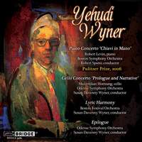 Music of Yehudi Wyner Volume 2