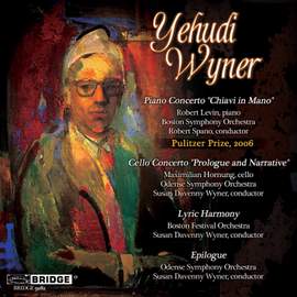 Music of Yehudi Wyner Volume 2