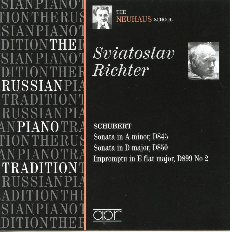 Sviatoslav Richter plays Schubert 1949-1963 - Profil Medien