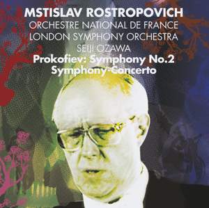 Mstislav Rostropovich conducts and plays Prokofiev