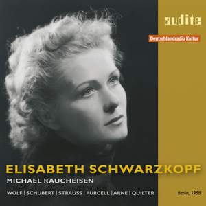 Elisabeth Schwarzkopf interprets songs by Wolf, Schubert & Strauss