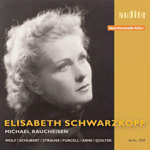 Elisabeth Schwarzkopf interprets songs by Wolf, Schubert & Strauss