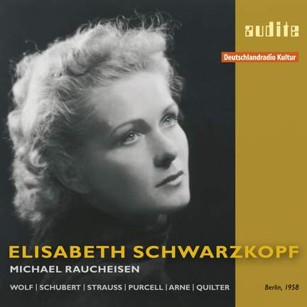 Elisabeth Schwarzkopf interprets songs by Wolf, Schubert & Strauss