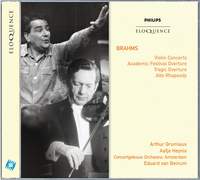 Brahms: Violin Concerto, Academic Festival Overture, Tragic Overture