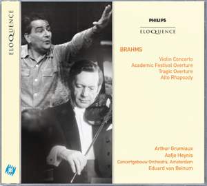 Brahms: Violin Concerto, Academic Festival Overture, Tragic Overture