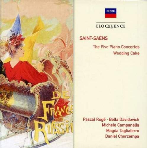 Saint-Saëns: Piano Concertos Nos. 1-5 - Decca: 4438652 - 2 CDs or