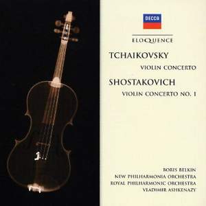 Tchaikovsky: Violin Concerto & Shostakovich: Violin Concerto No. 1