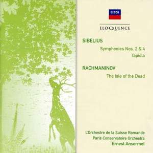 Ernest Ansermet conducts Sibelius, Rachmaninov